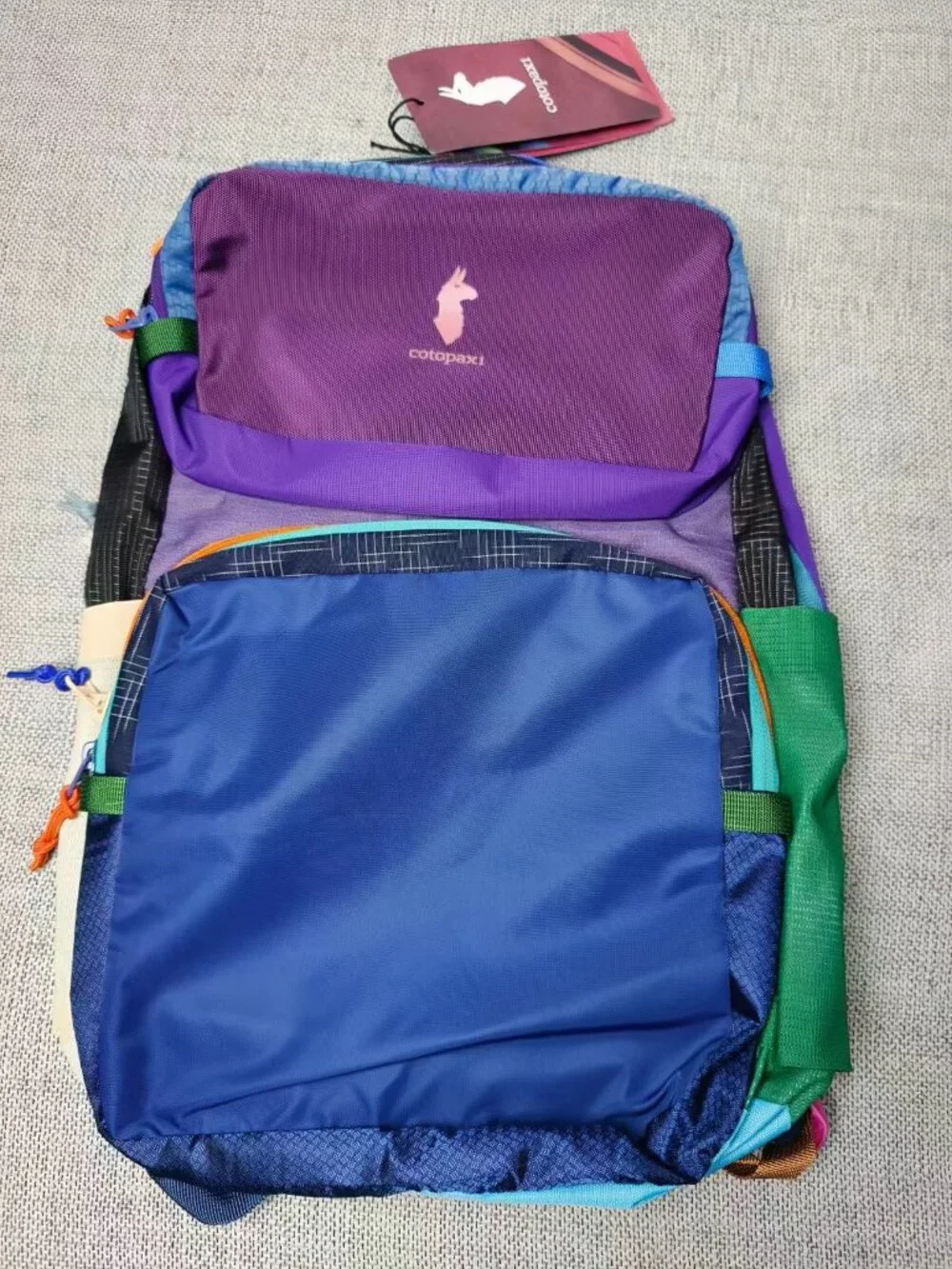 Cotopaxi Tasra 16L Backpack Del Dia Colorblock Travel Daypack